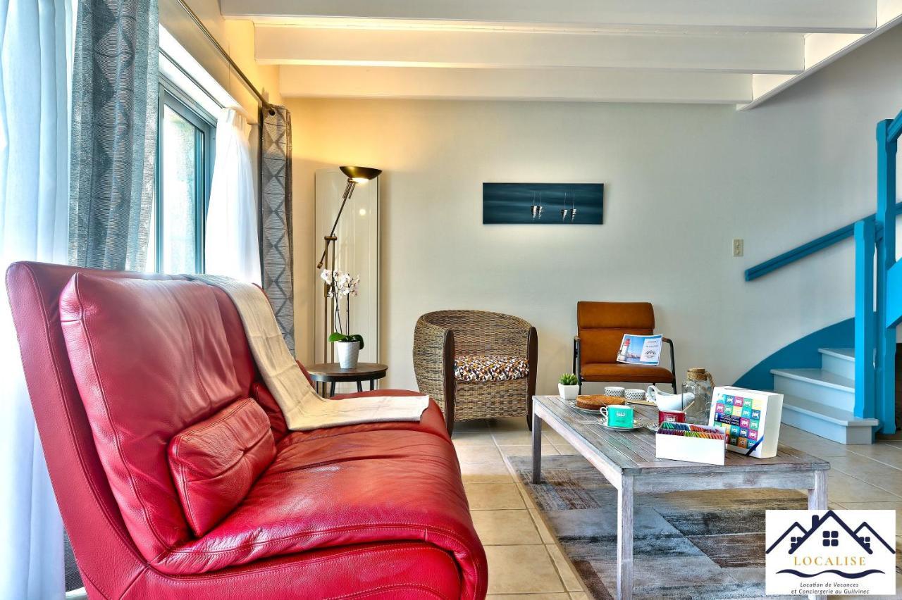 Localise - M3A La Maison Du Pecheur Au Guilvinec - Chambres Vue Mer - A 20M De La Mer Situee A La Pointe De Men Meur - Tout A Pied, Plage, Port, Centre, Commerces, Marche - Wifi Inclus - Linge De Lit Inclus - Jardin Clos - En Option , Menage Et Servi ภายนอก รูปภาพ