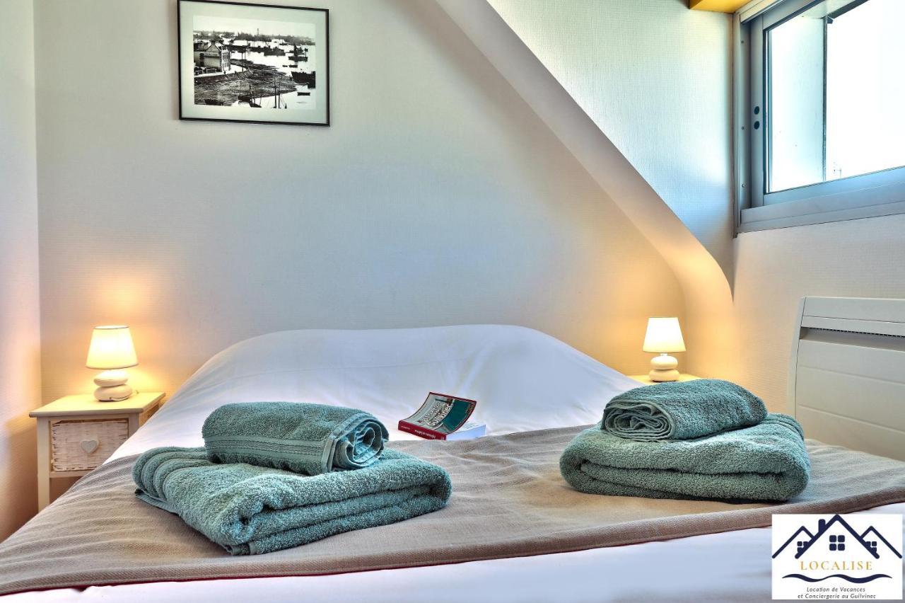 Localise - M3A La Maison Du Pecheur Au Guilvinec - Chambres Vue Mer - A 20M De La Mer Situee A La Pointe De Men Meur - Tout A Pied, Plage, Port, Centre, Commerces, Marche - Wifi Inclus - Linge De Lit Inclus - Jardin Clos - En Option , Menage Et Servi ภายนอก รูปภาพ