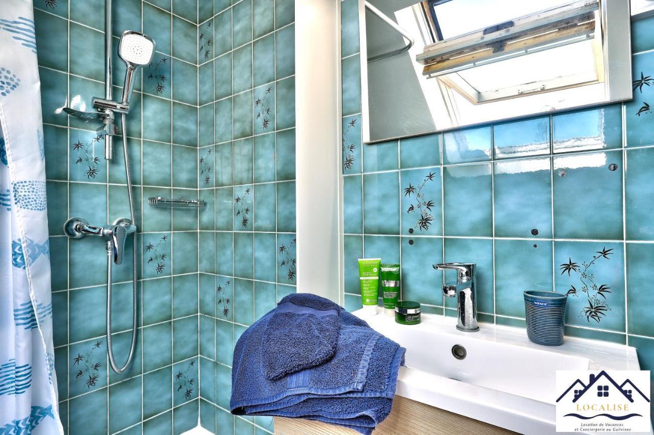 Localise - M3A La Maison Du Pecheur Au Guilvinec - Chambres Vue Mer - A 20M De La Mer Situee A La Pointe De Men Meur - Tout A Pied, Plage, Port, Centre, Commerces, Marche - Wifi Inclus - Linge De Lit Inclus - Jardin Clos - En Option , Menage Et Servi ภายนอก รูปภาพ